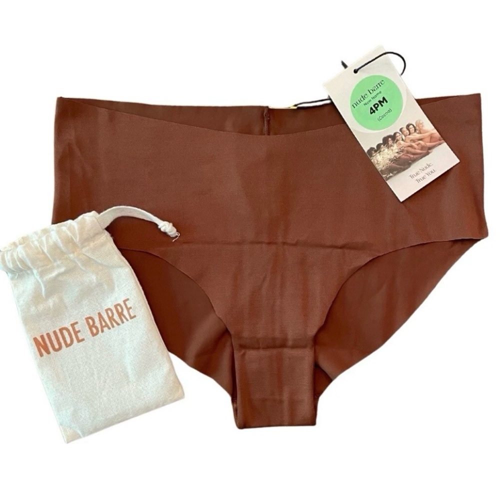 Nude Barre Seamless Bikini Panty Cocoa XS NWT